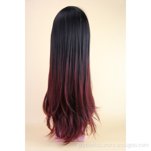cheap long african american braided natural hair color wigs for black women wholesale china